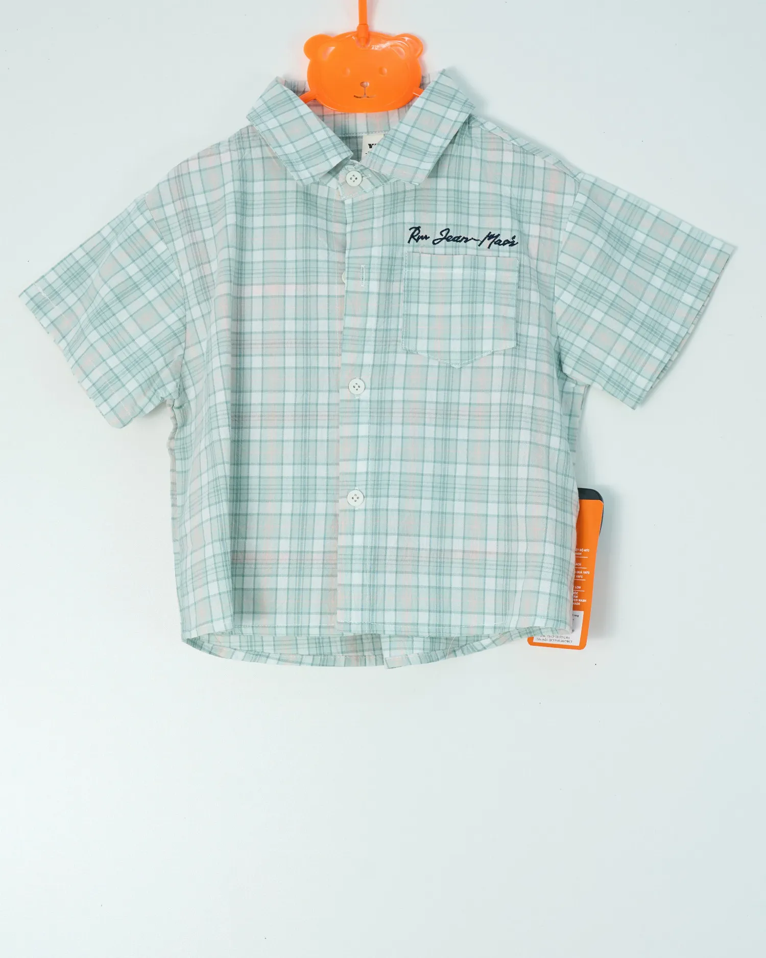 Áo cổ bẻ bé trai size 16 M2 ĐH