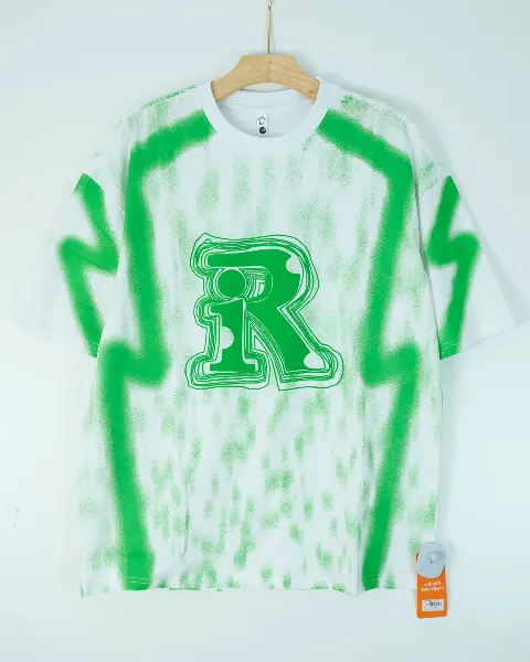 Áo phông cổ tròn 8751 xanh size XL . AL10