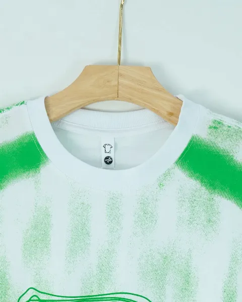 Áo phông cổ tròn 8751 xanh size XL . AL10