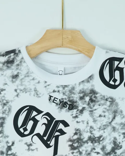 Áo phông cổ tròn 009 trắng size 2XL . AL10