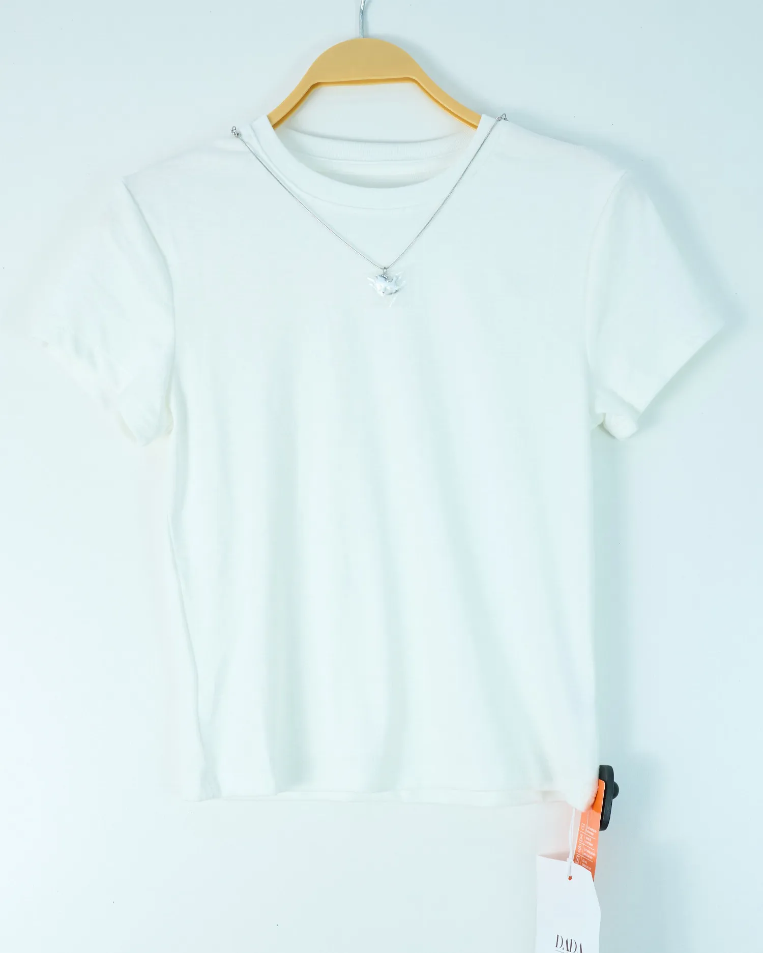 Áo phông nữ cổ tròn ôm cotton 8889 xanh H16.2026.1