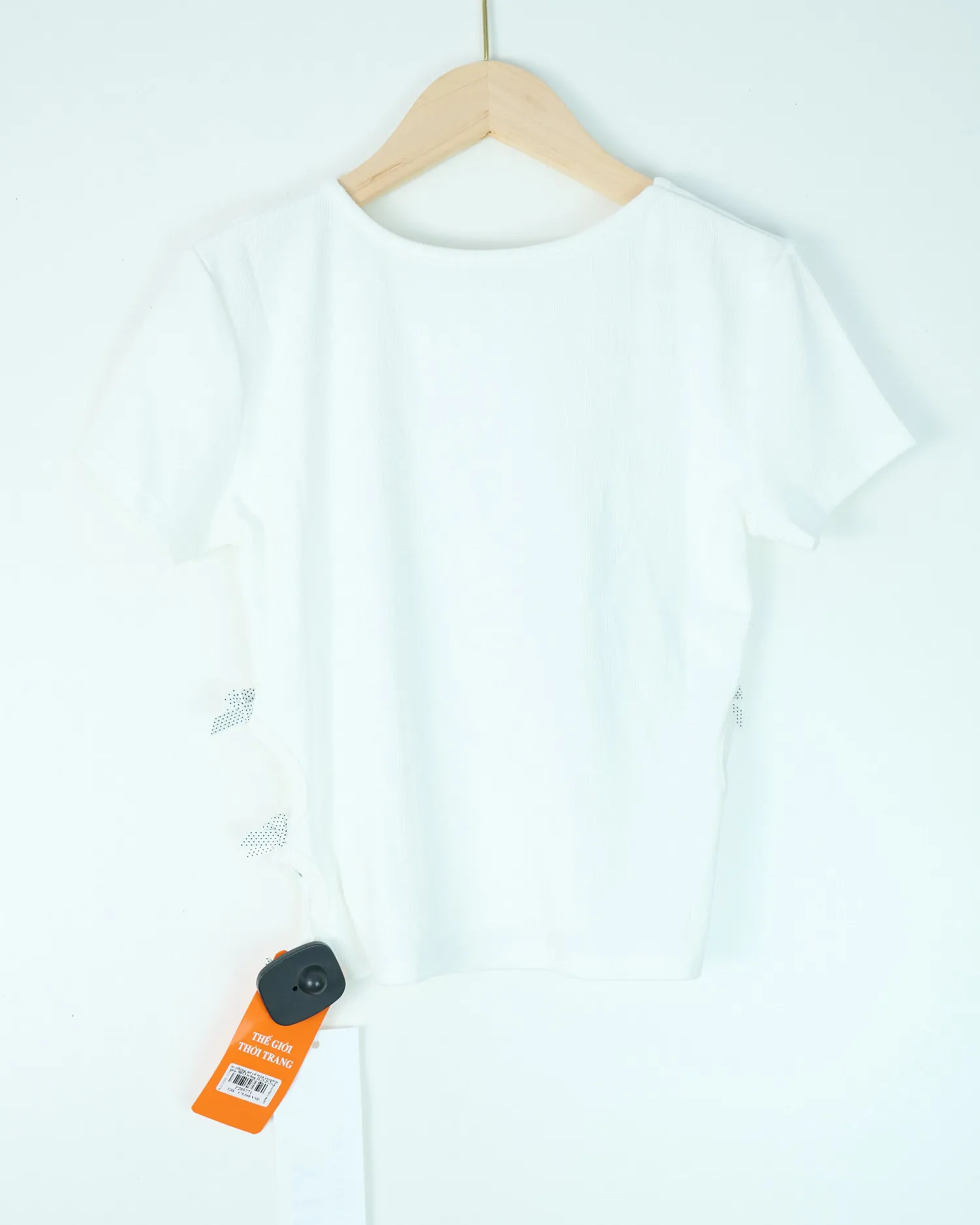 Áo phông nữ cổ tròn croptop tăm 8813 hồng H25.2026.1