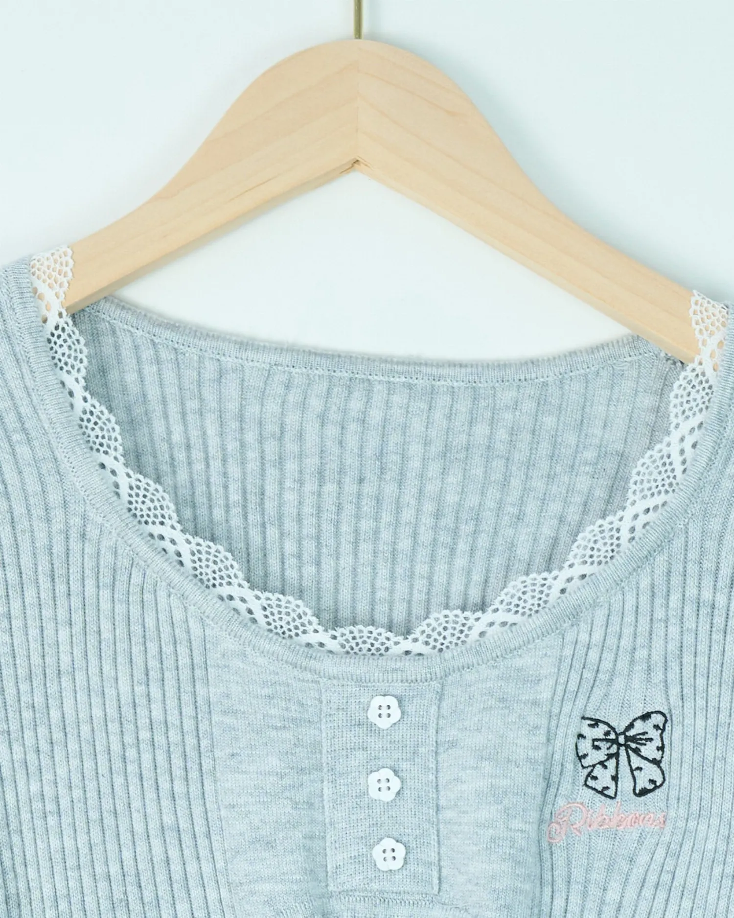Áo phông nữ cổ tròn croptop tăm 9801 hồng H25.2026.1