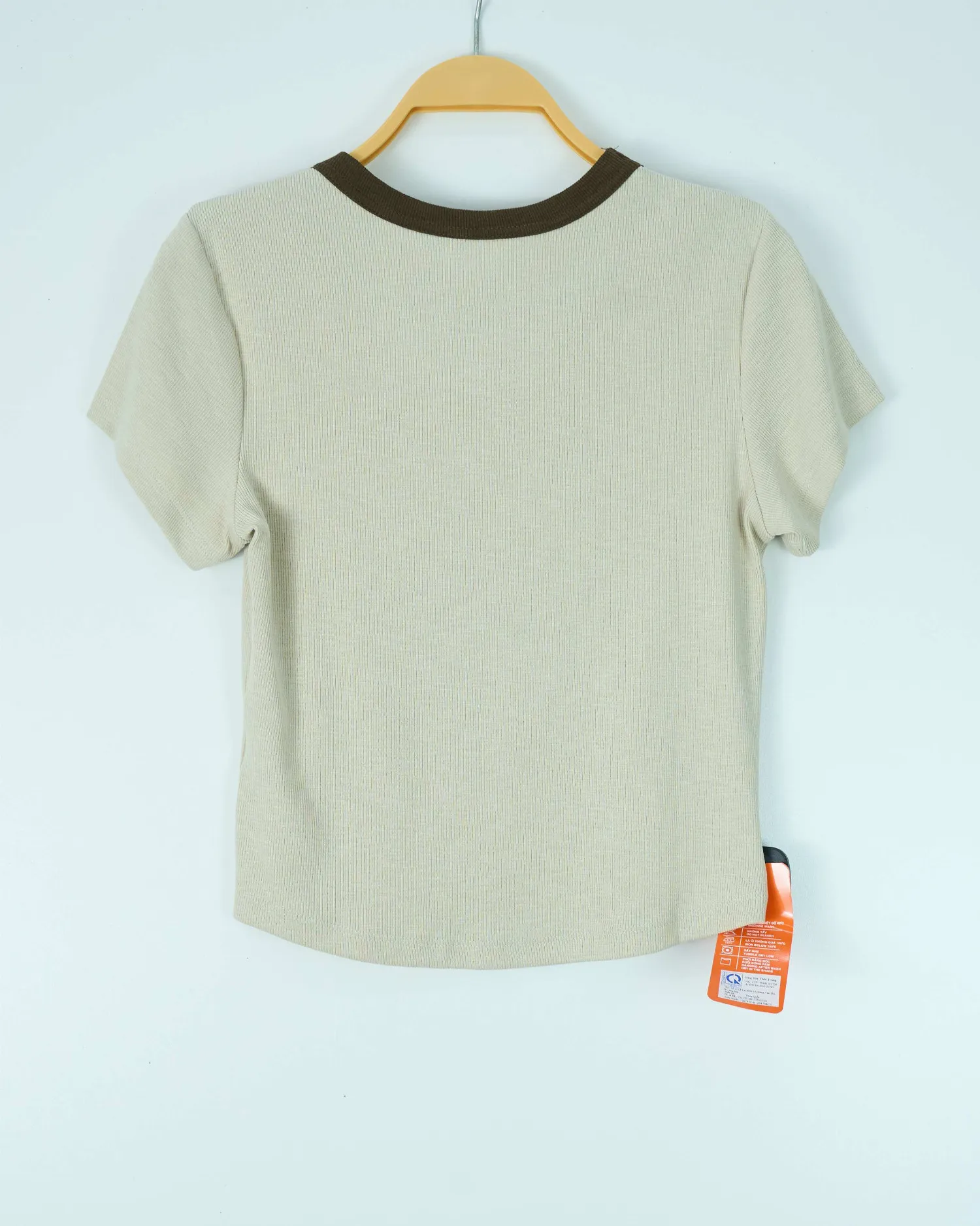 Áo phông form ôm cotton nữ cao cấp P264005