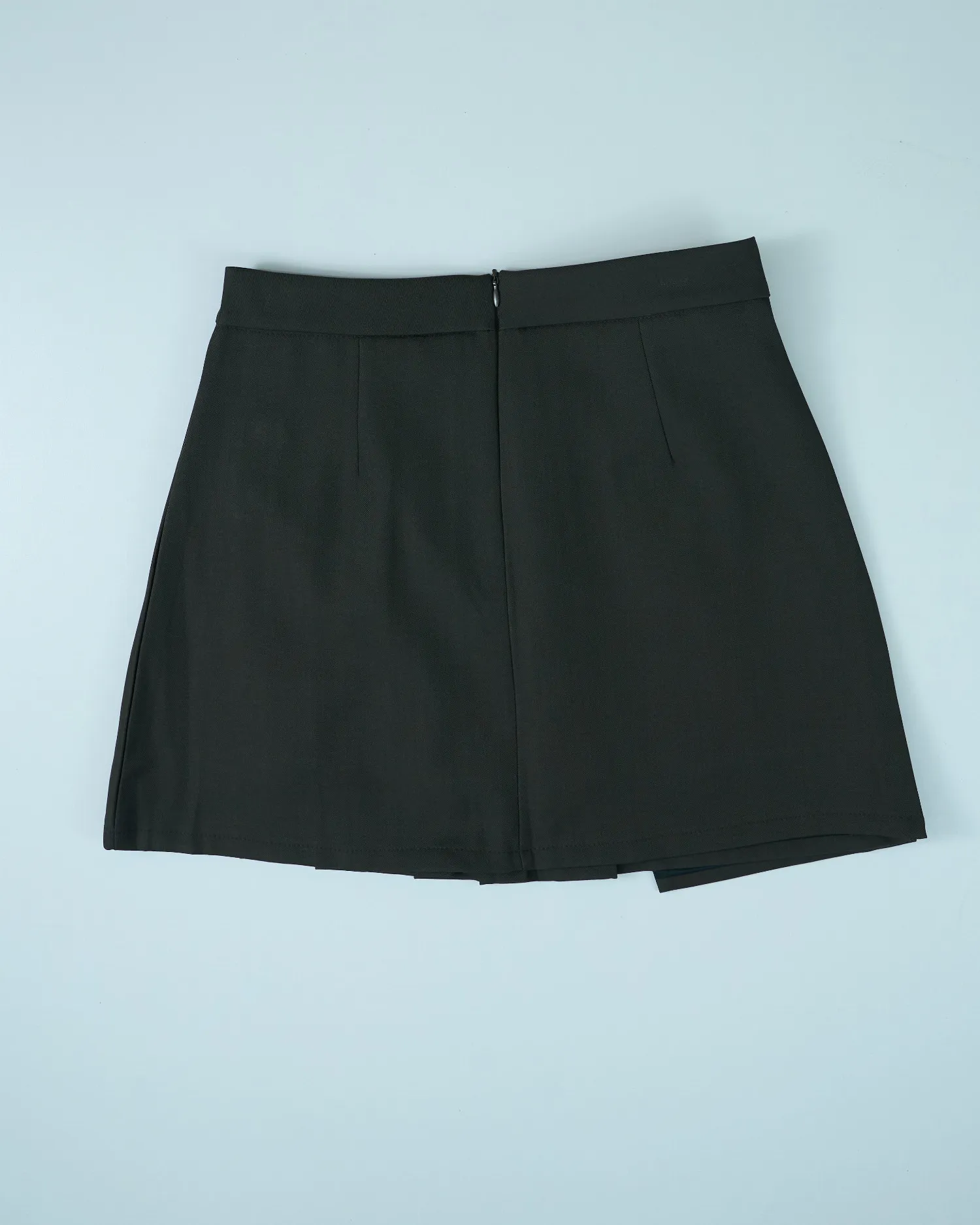 Chân váy nữ vải 2921 Nâu XL  QC16