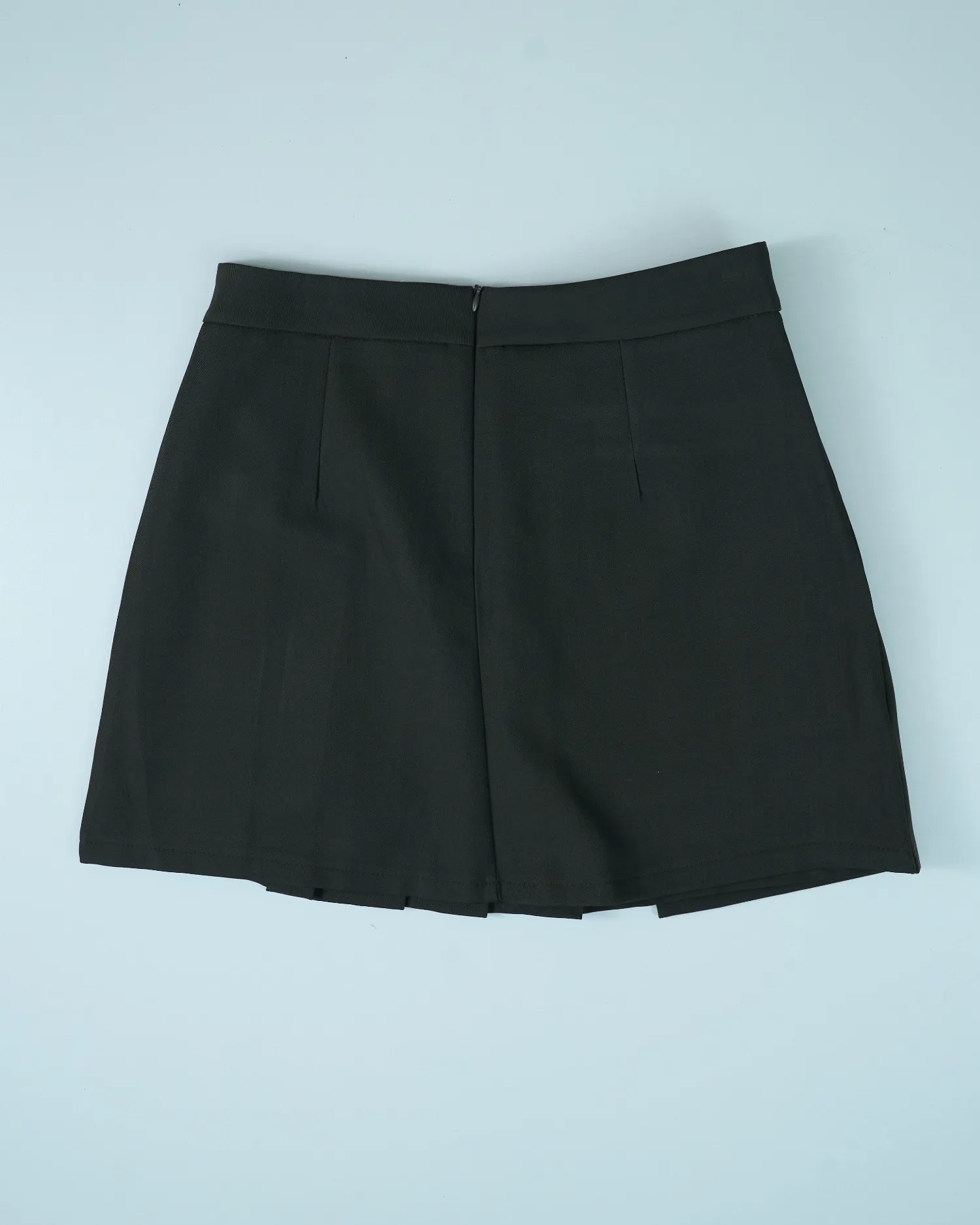 Chân váy nữ vải 2921 Nâu XL  QC16
