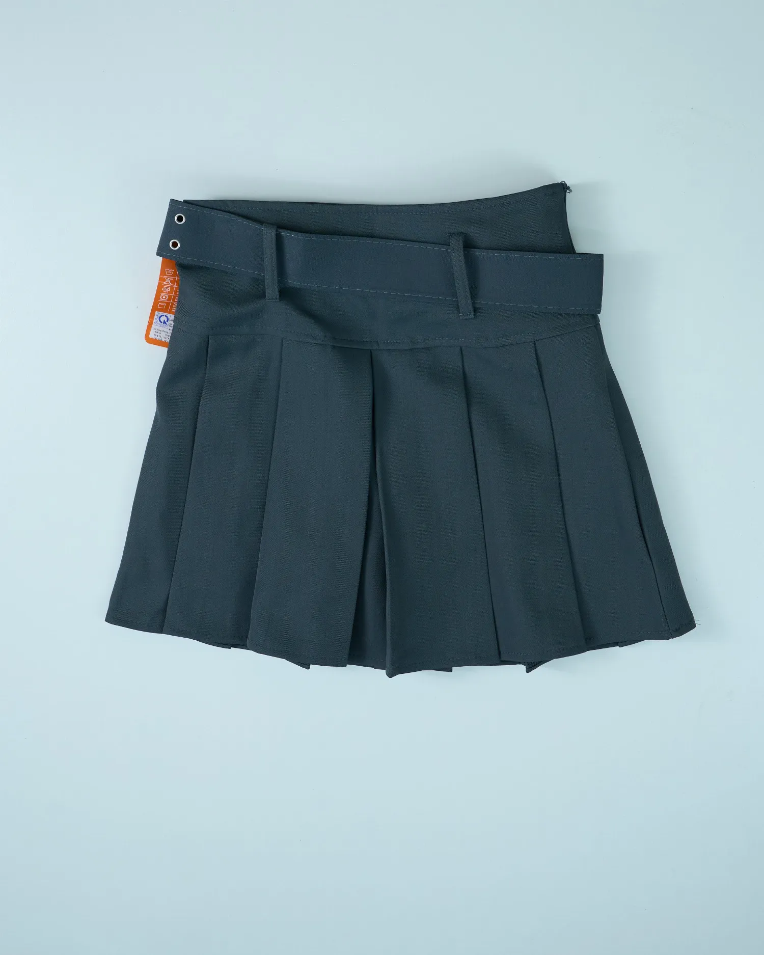 Chân váy nữ vải 2905 Nâu XL  QC16