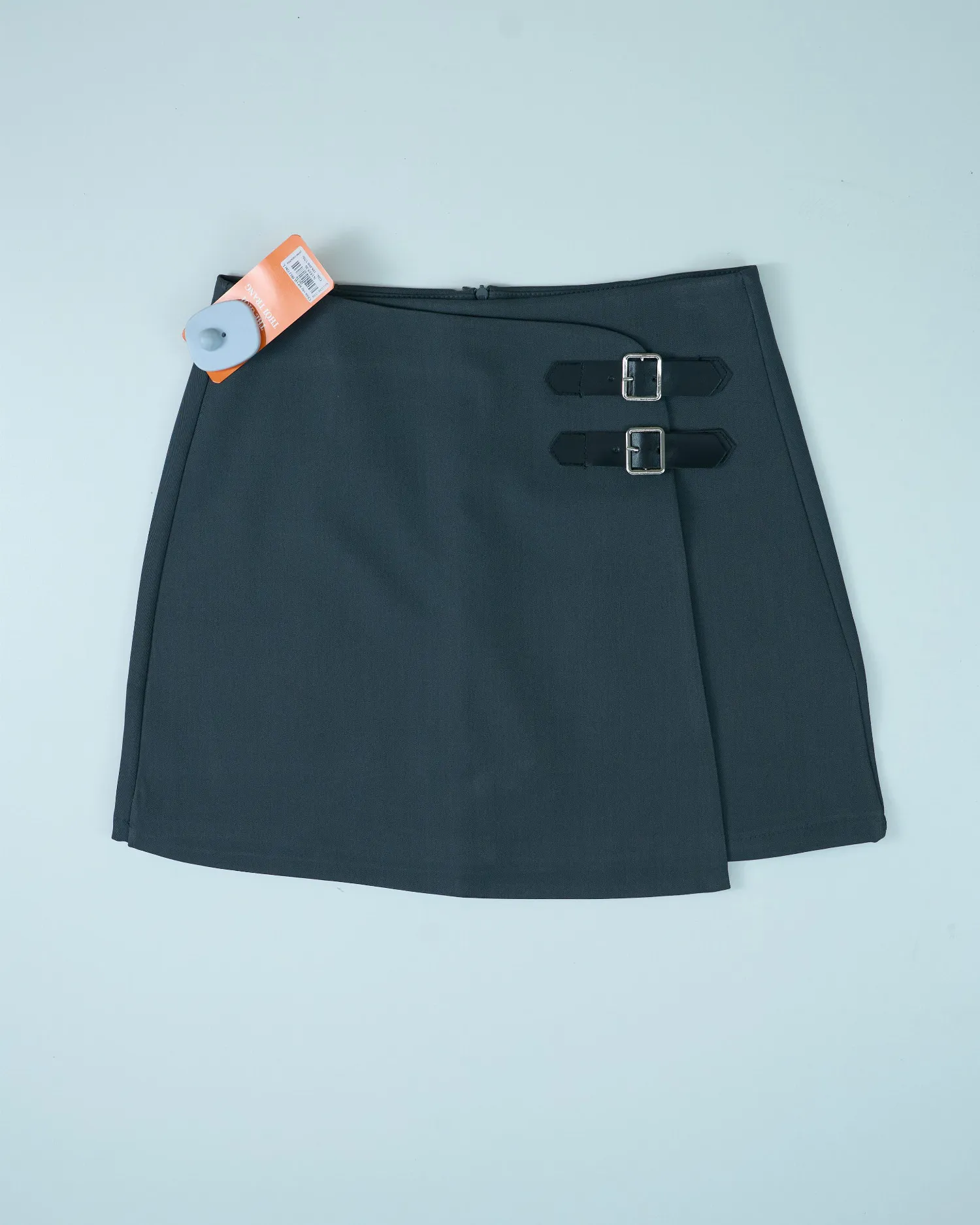 Chân váy nữ vải 5812 Ghi XL  QC16