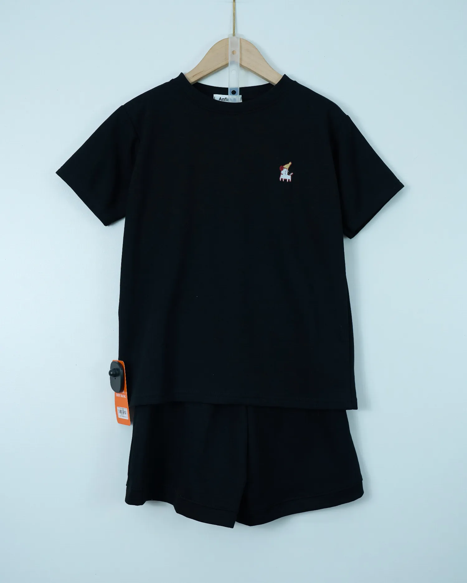 Bộ cotton cộc Ngựa mũ Đô  F  N.Công