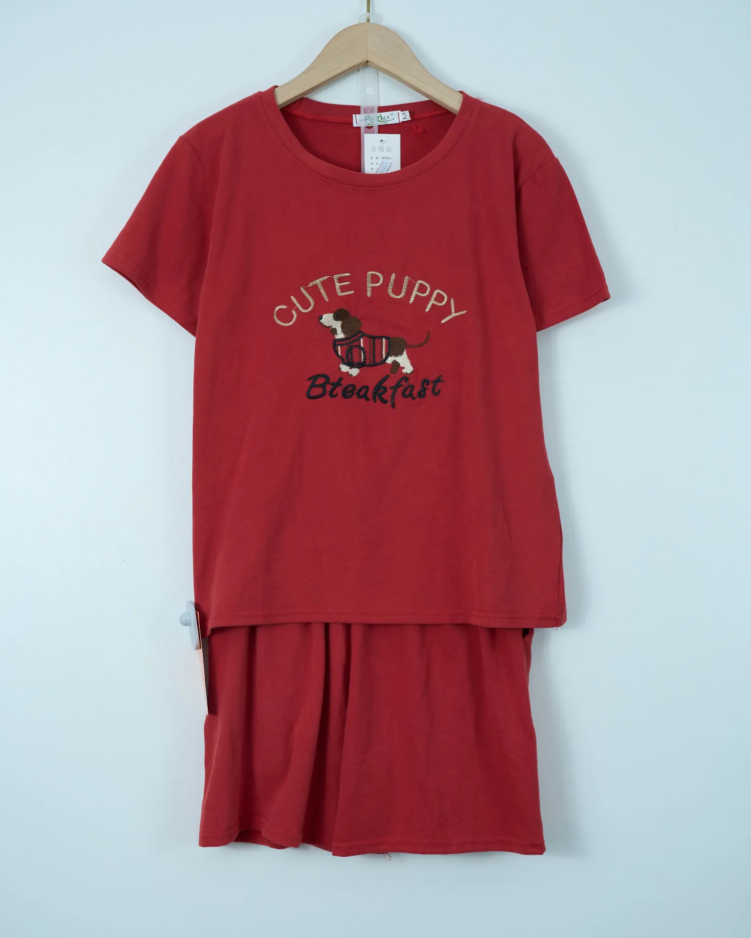 Bộ quần áo nữ cotton cộc 18201 Đô L   QC23