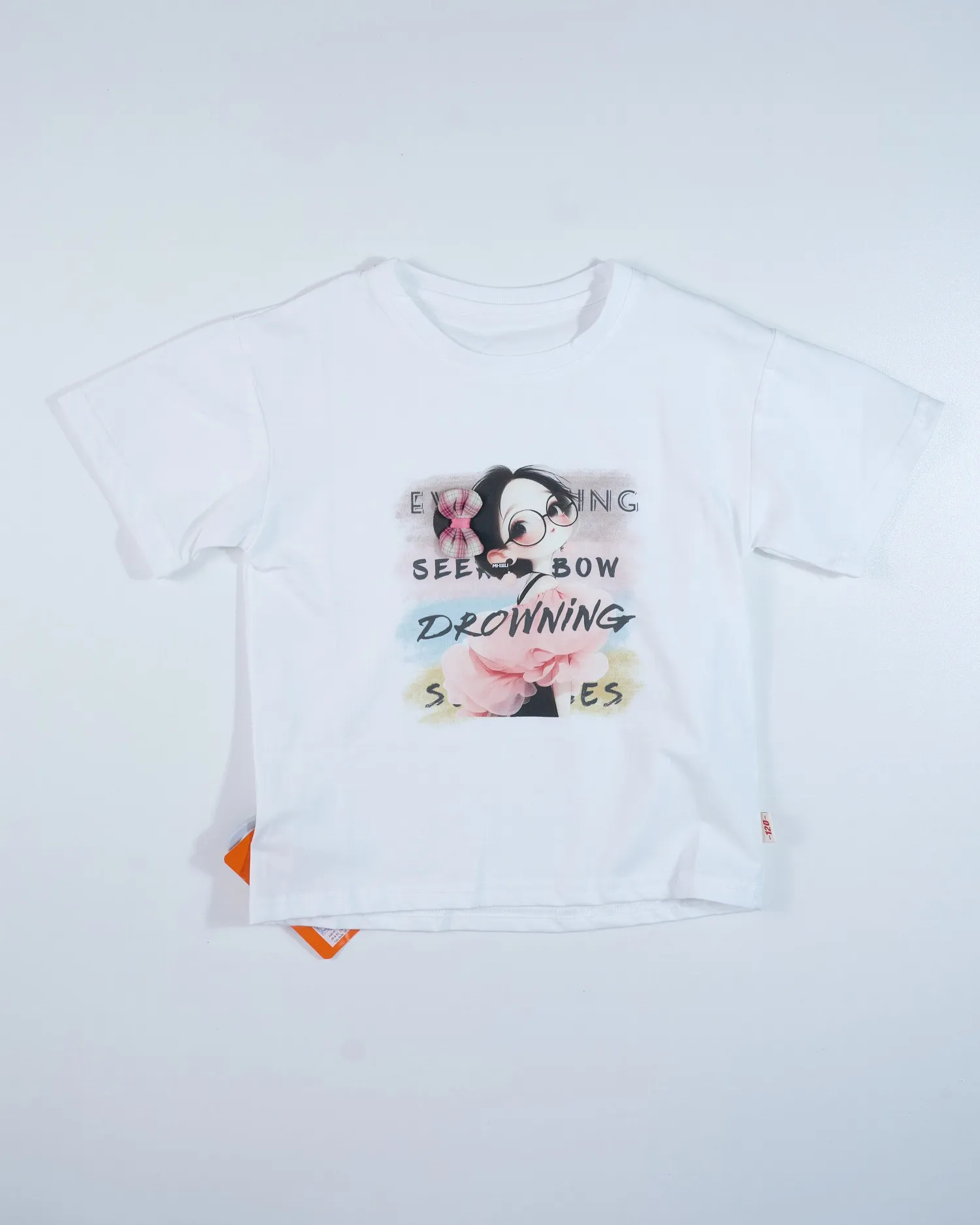 Áo cộc tay trẻ em gái 2621 size 150 AS05