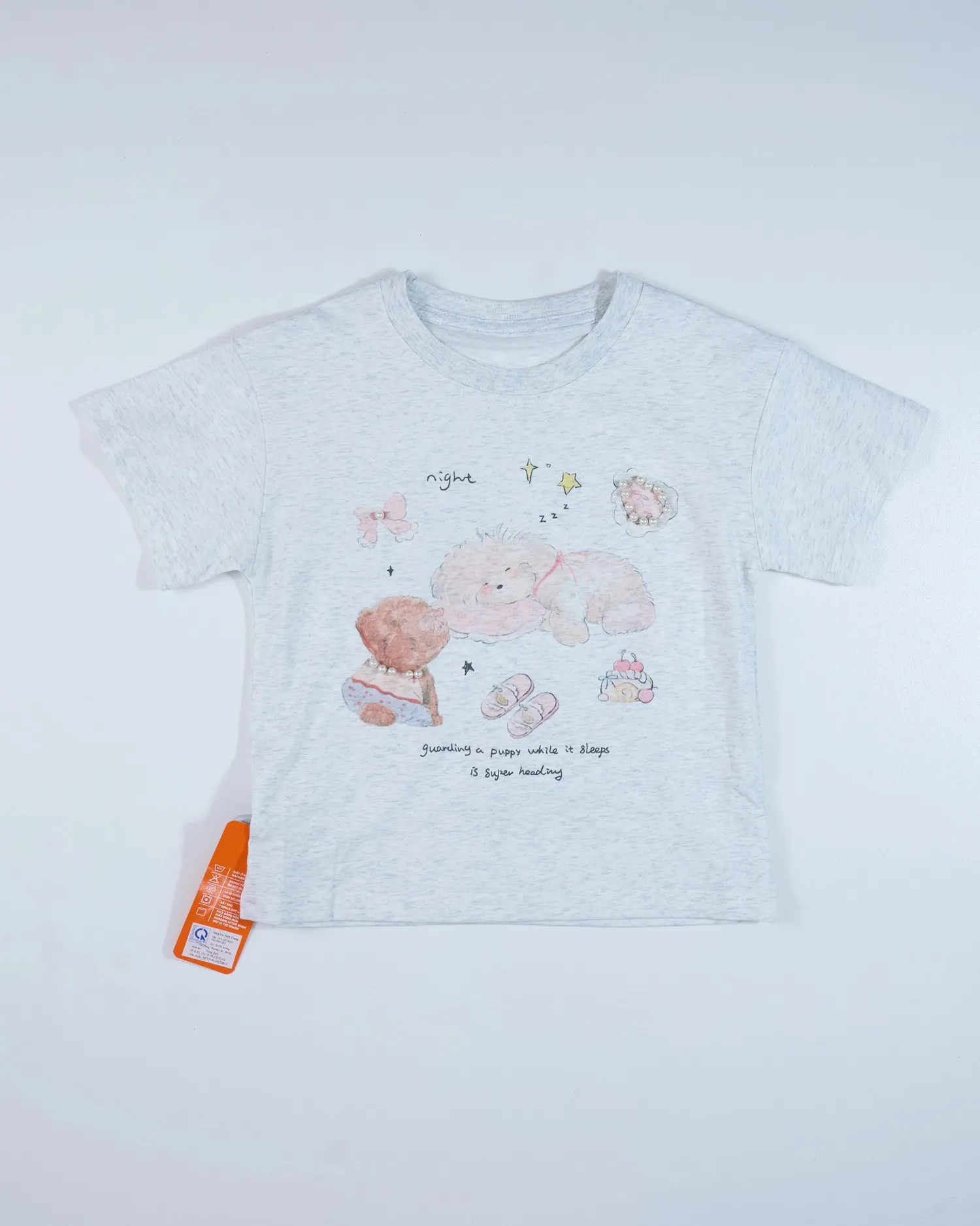 Áo cộc tay trẻ em gái 96323 size 150 AS05