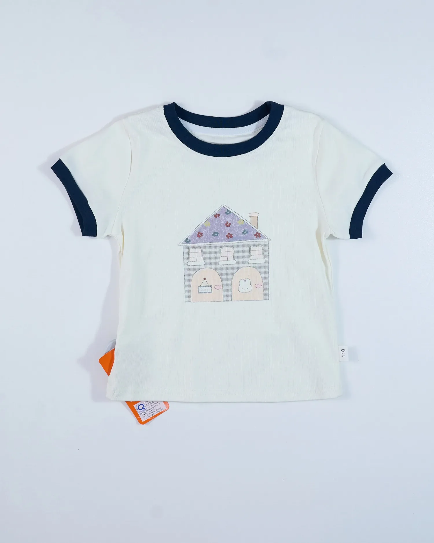 Áo cộc tay trẻ em gái 601 size 130 AS05