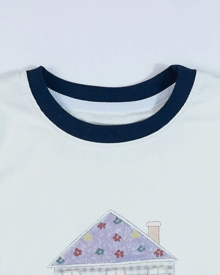 Áo cộc tay trẻ em gái 601 size 130 AS05