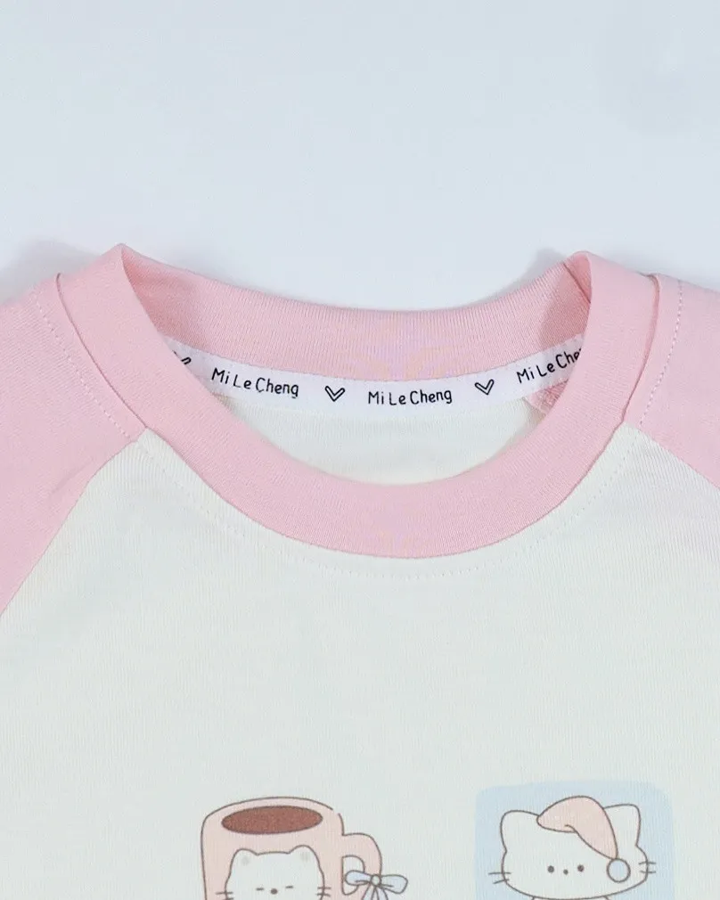Áo cộc tay trẻ em gái 2651 size 130 AS05