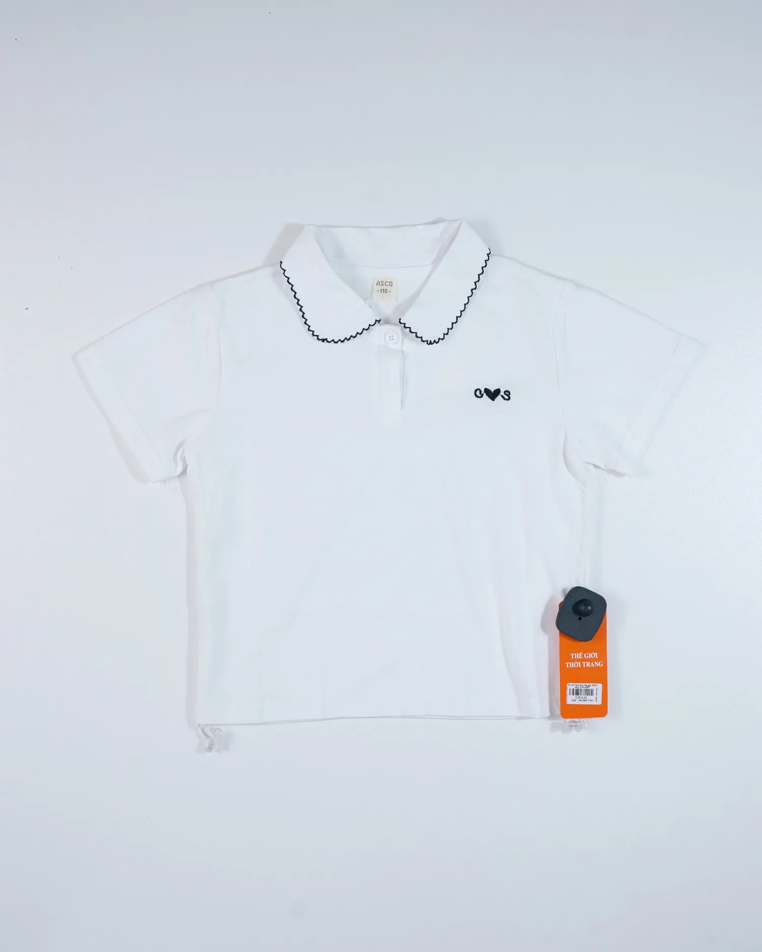Áo cộc tay trẻ em gái 2665 size 110 AS07