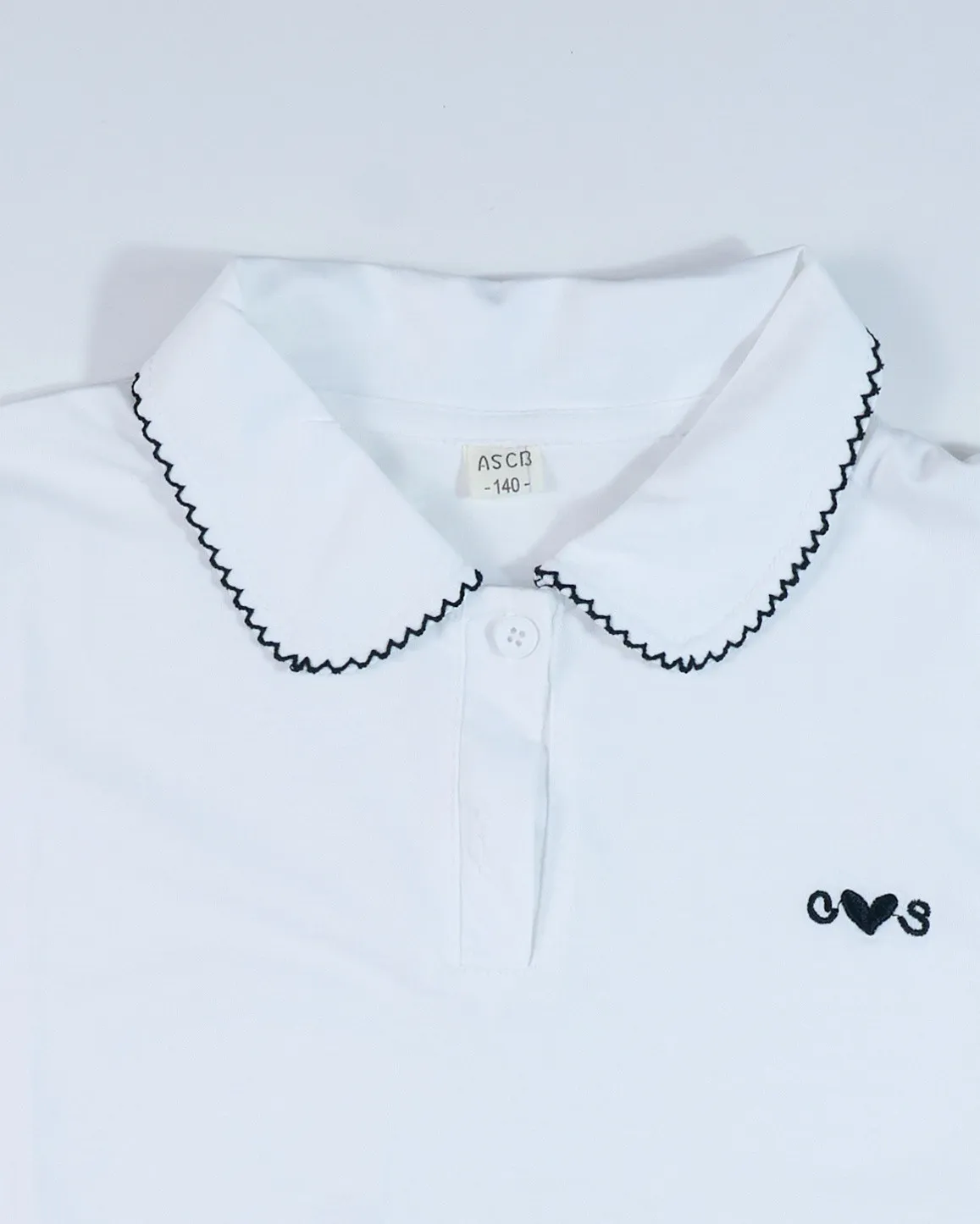 Áo cộc tay trẻ em gái 2665 size 150 AS07