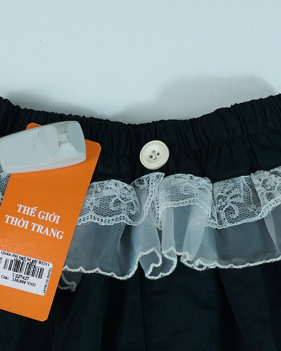 Quần đùi ngố bé gái B5311 size 30 AS02