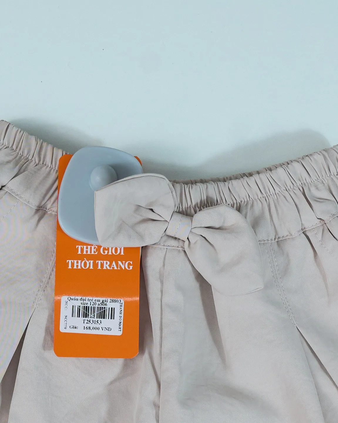Quần đùi trẻ em gái 28803 size 120 AS06
