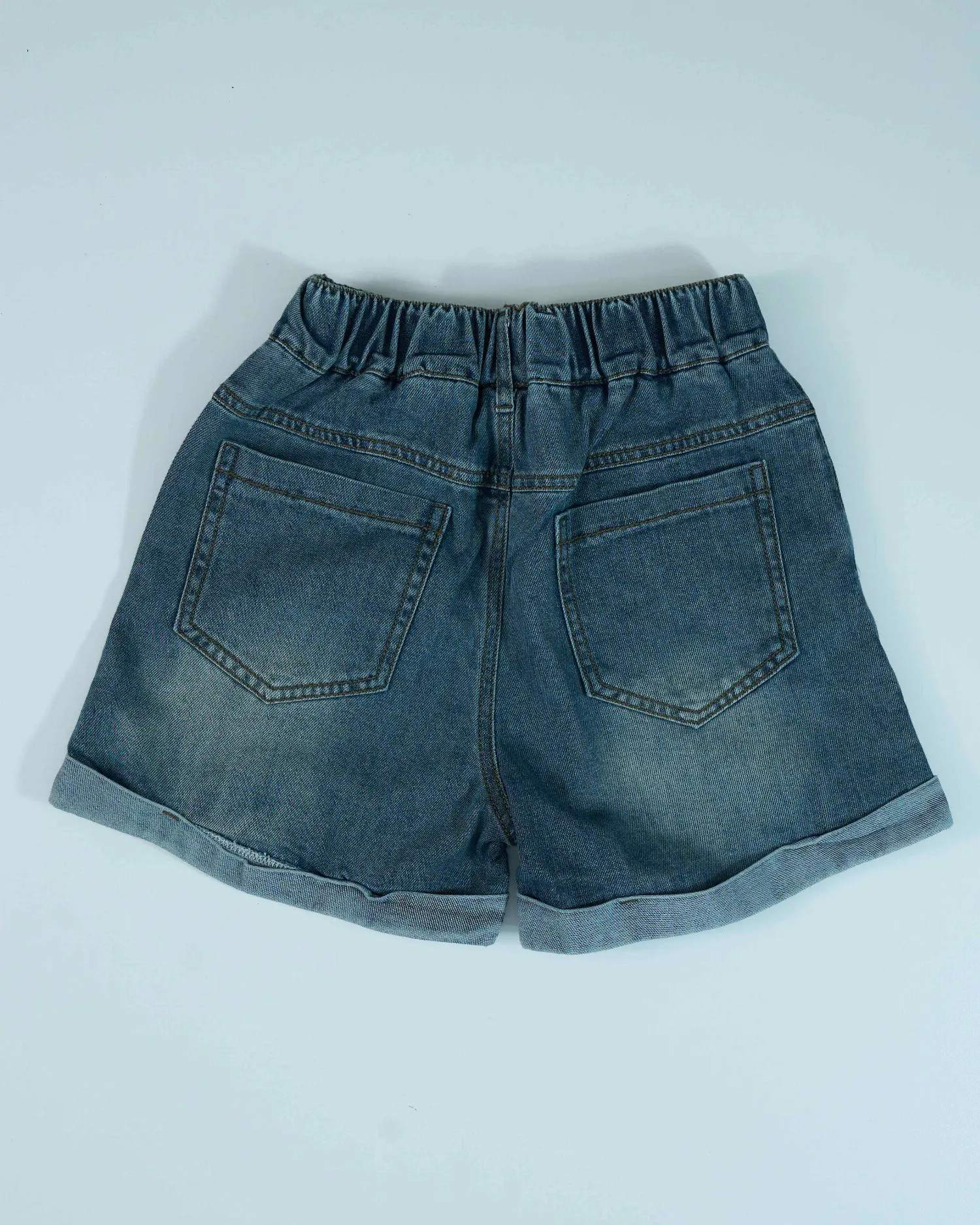 Quần đùi bò trẻ em gái D6807 size 36 AS12