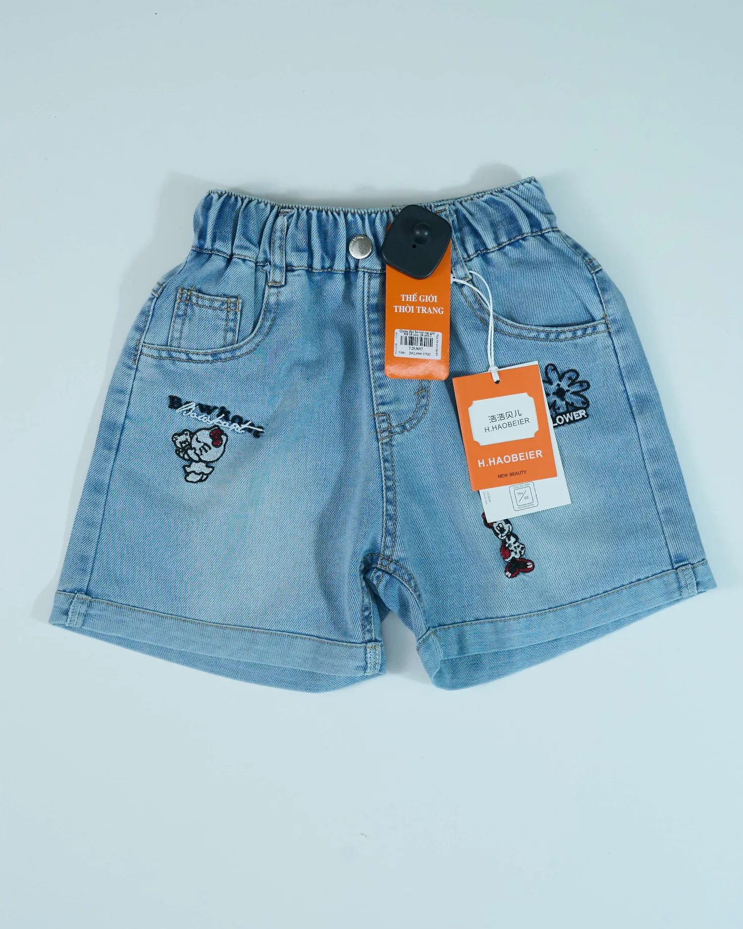 Quần đùi bò trẻ em gái 30F18 size 29 AS12