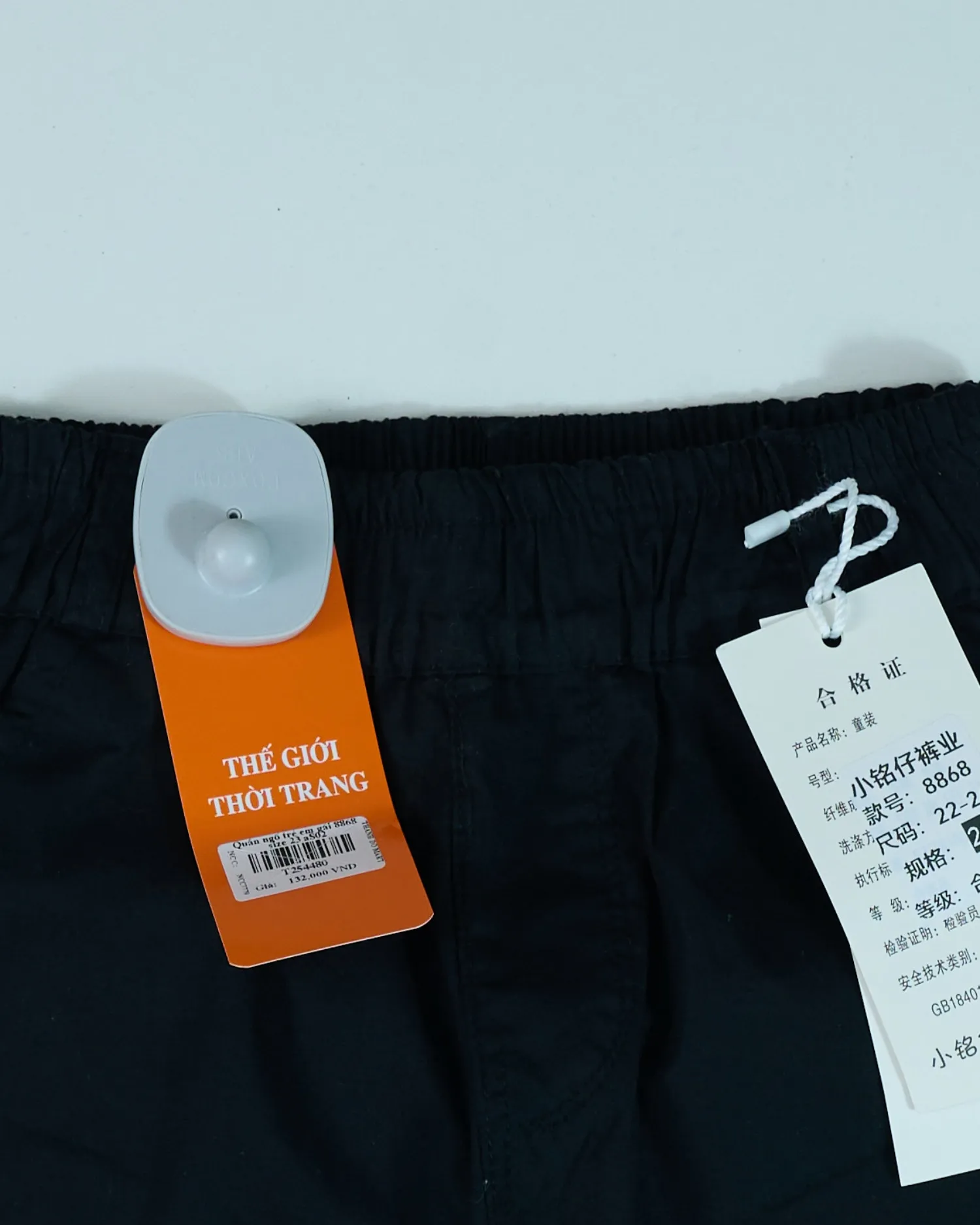 Quần ngố trẻ em gái 8868 size 26 AS02