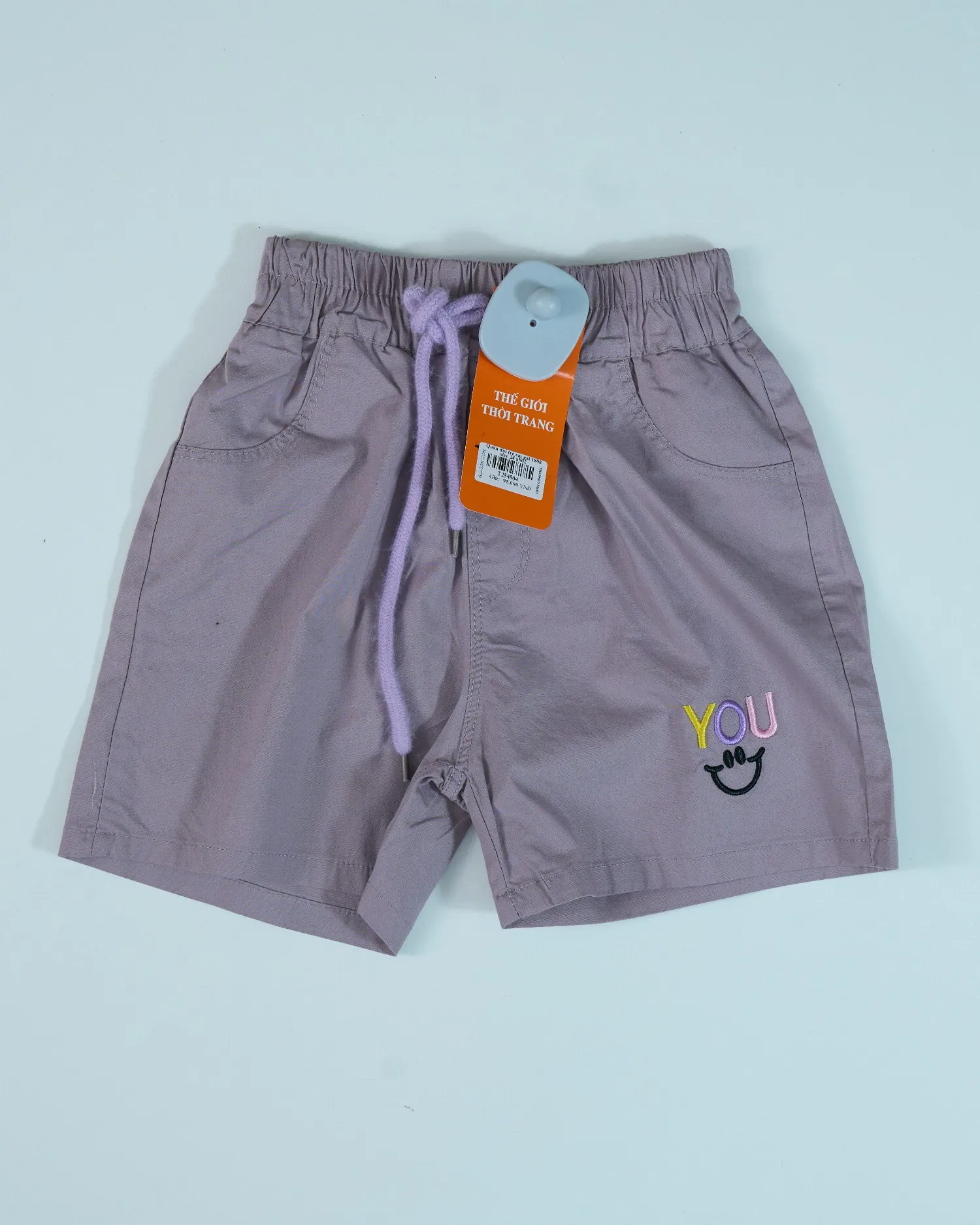 Quần đùi trẻ em gái 1808 size 24 AS02