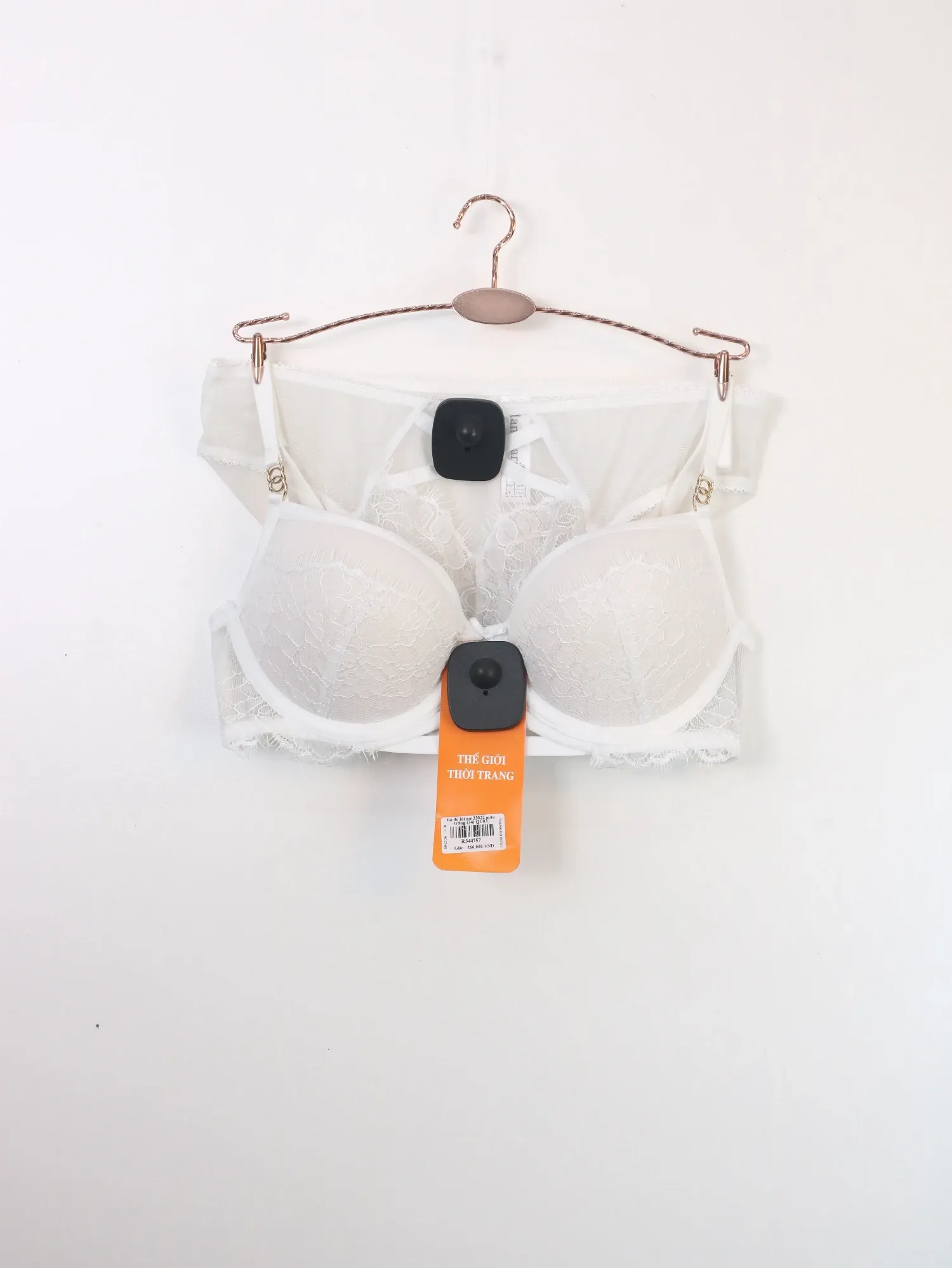 Bộ đồ lót nữ 33022 màu trắng (34) QC03