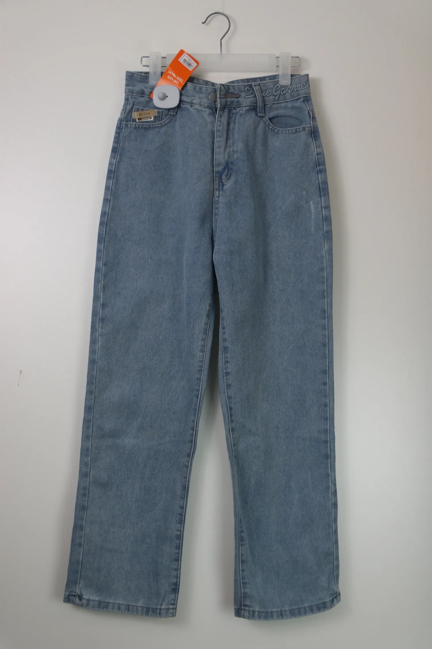 Quần Jeans nữ xuông KG 8510 Bạc XL  AS11