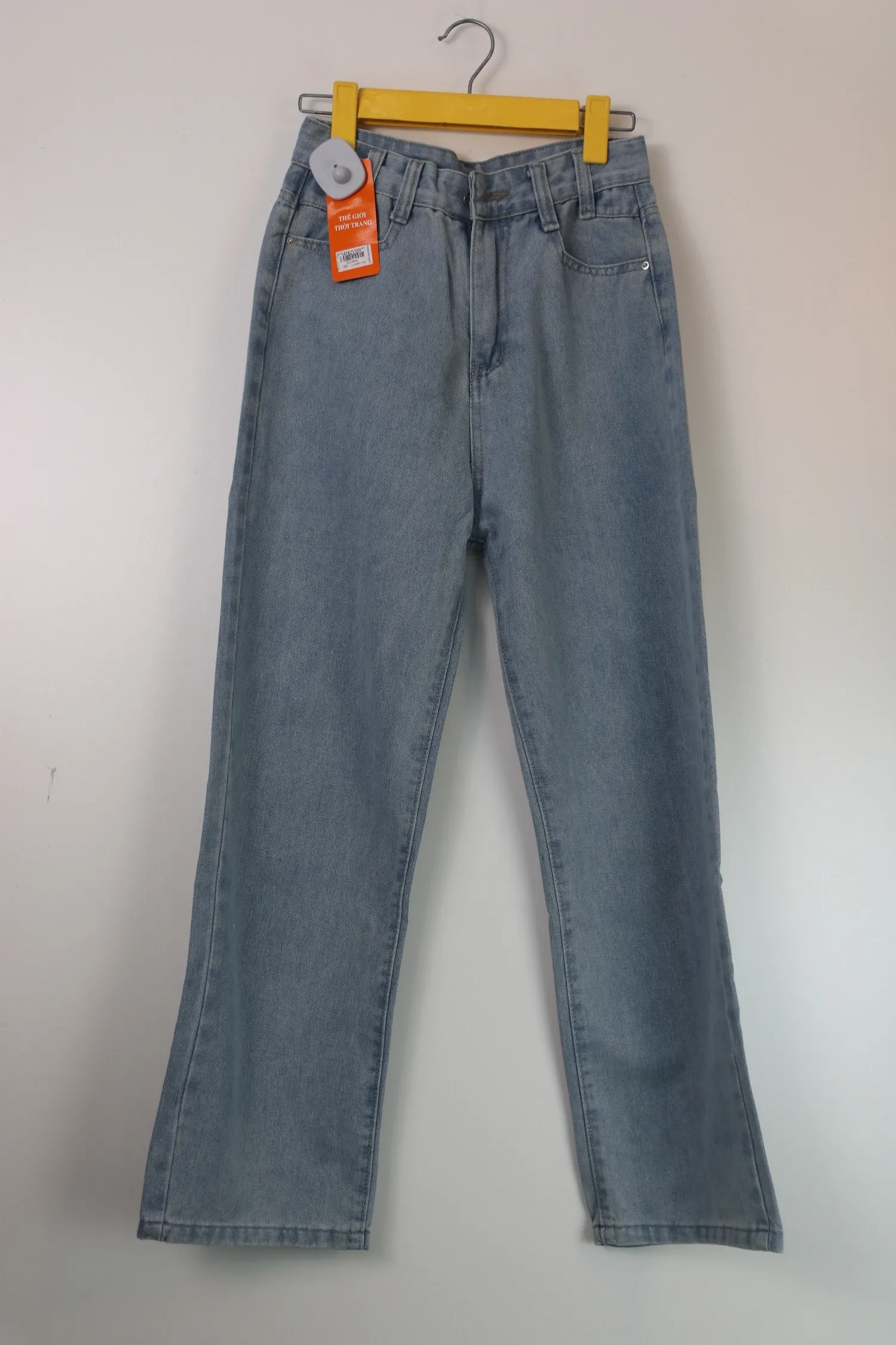 Quần Jeans nữ xuông KG 2805 Bạc XL  AS11