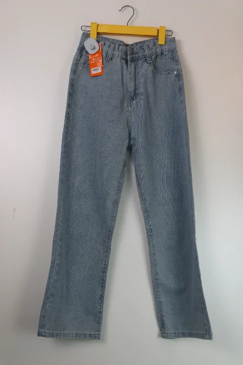Quần Jeans nữ xuông KG 2805 Bạc XL  AS11