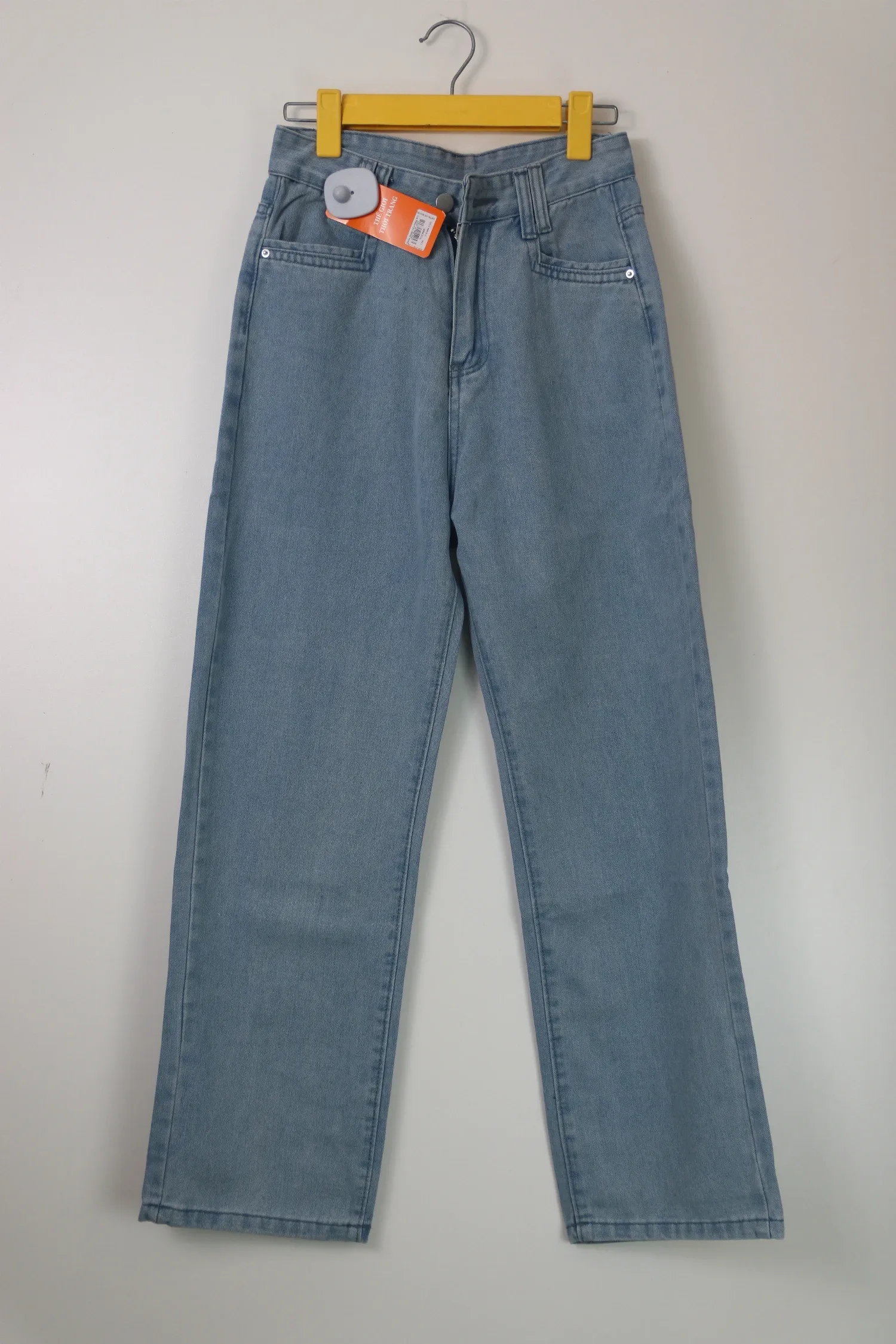 Quần Jeans nữ xuông KG 1001 Bạc XL  AS11