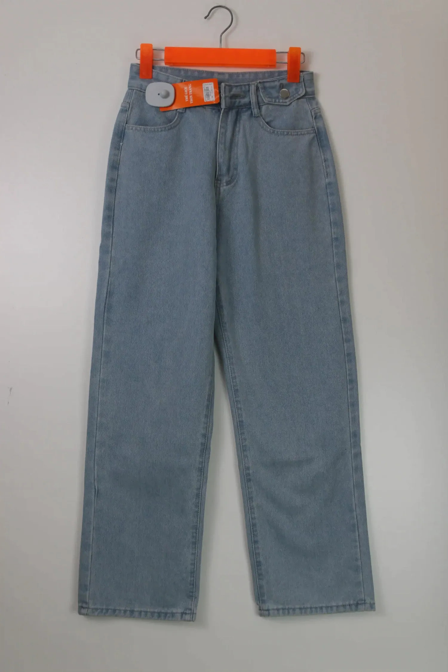 Quần Jeans nữ xuông KG 519 Bạc XL  AS11