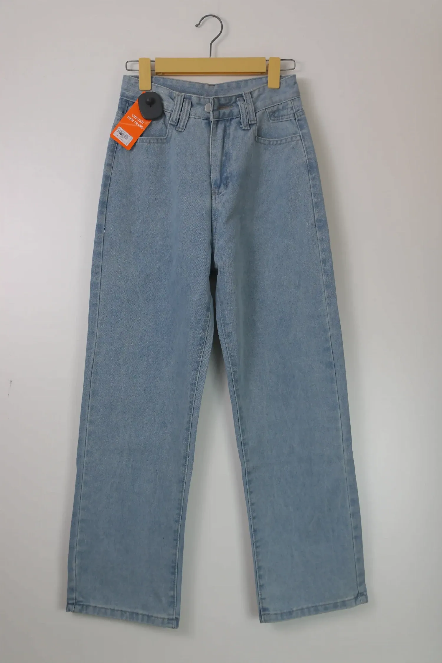 Quần Jeans nữ xuông KG 5151 Bạc XL  AS11