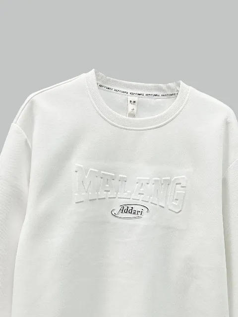 Áo nỉ nam tròn 7793 ghi size 3XL. QC05