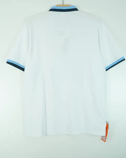 Áo phông cổ bẻ 9135  trắng size 2XL . AL11