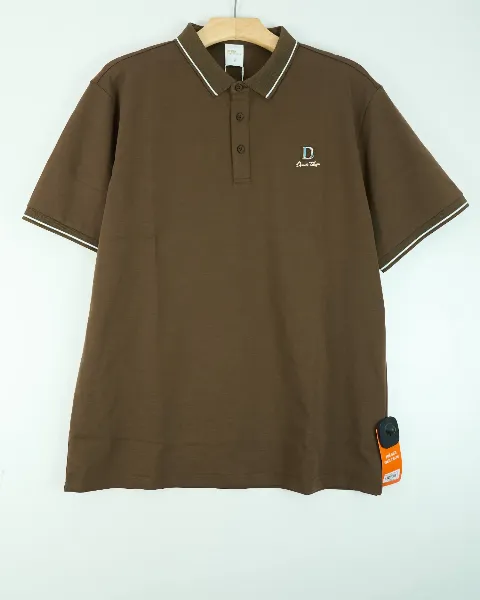 Áo phông cổ bẻ 9171 trắng  size 2XL . AL11