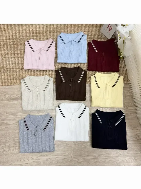 Áo sơ mi dài tay trơn nữ cao cấp P275500