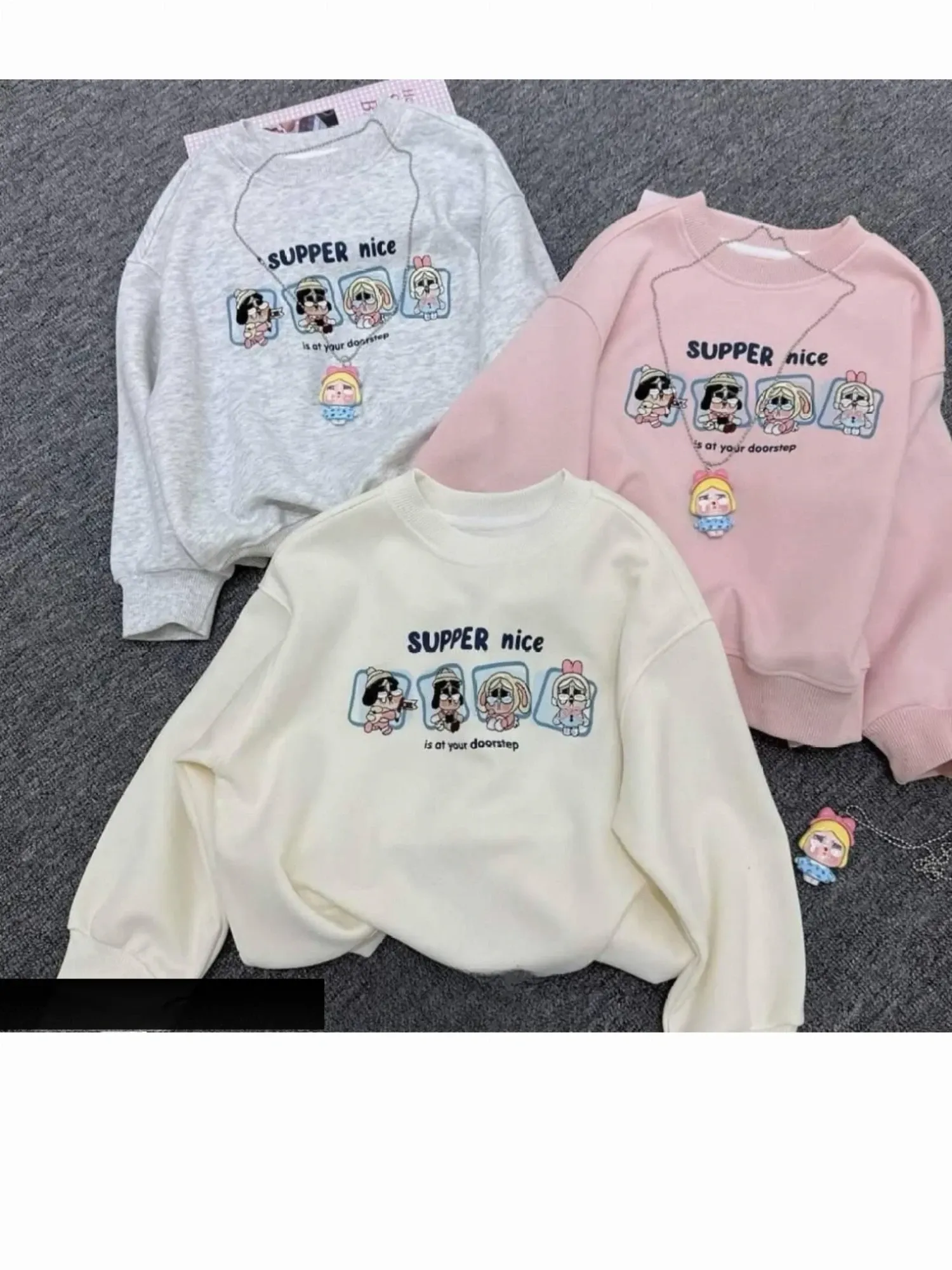 Áo dài tay trẻ em gái 26388 hồng size 150 D06.1