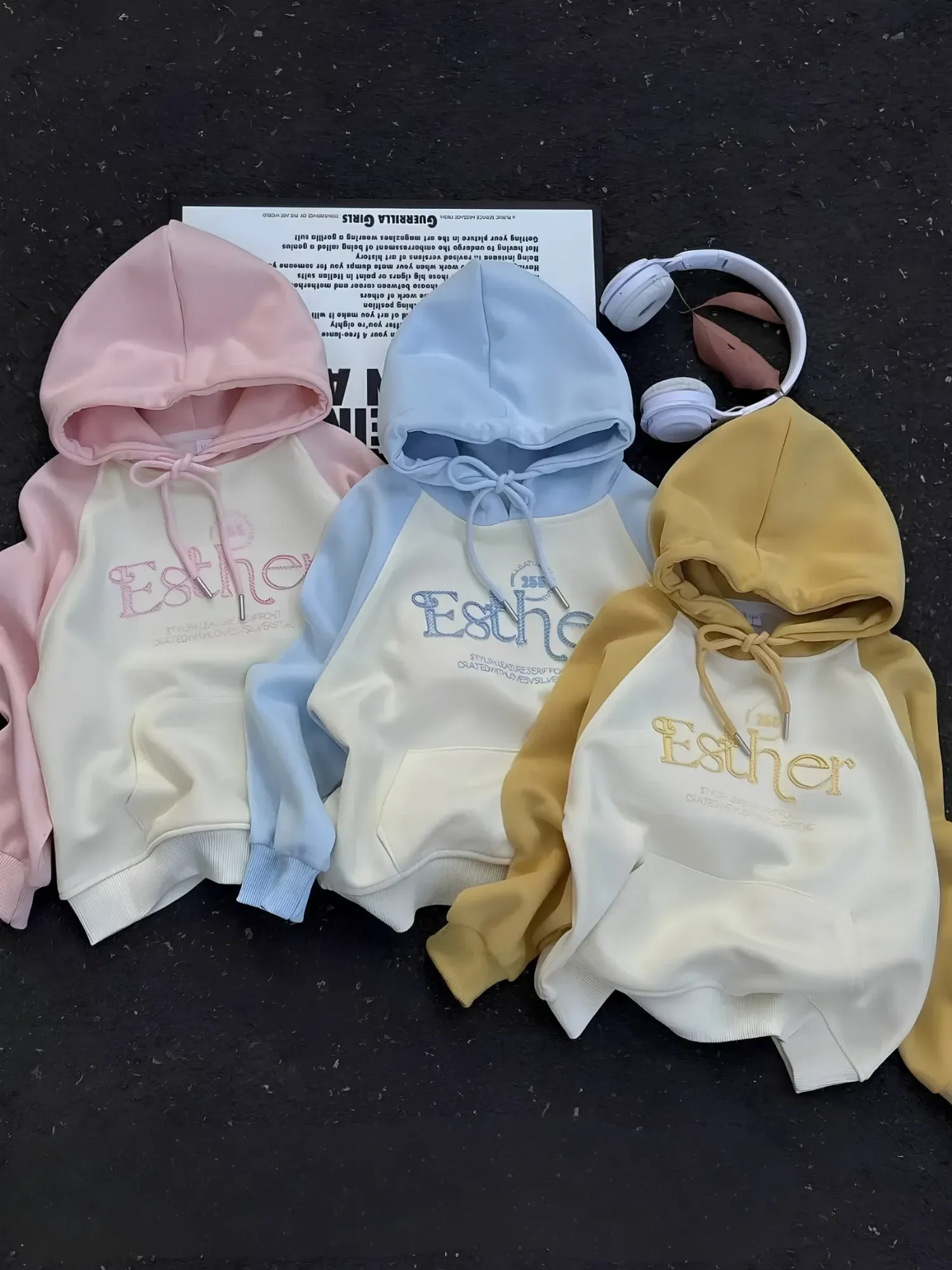 Áo dài tay trẻ em gái 8826 xanh size 120 D06.1