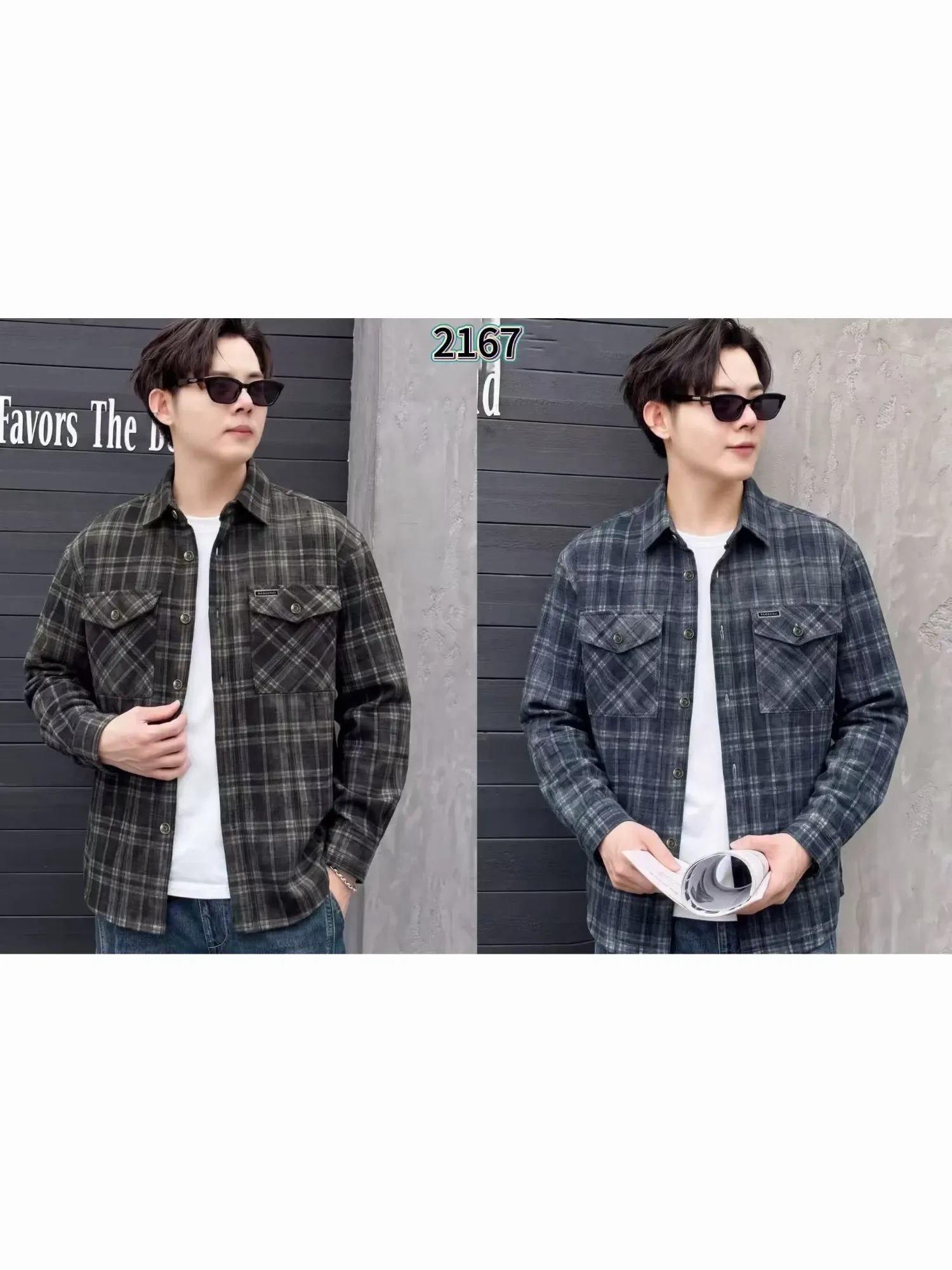 Áo sơ mi dài 2167 đen size L. LOI08