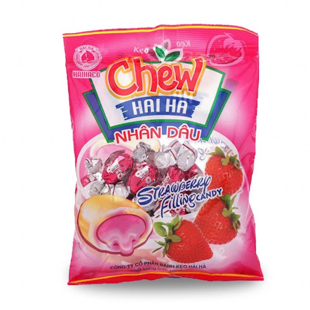 Kẹo chew Hải Hà  nhân khoai môn 90gr