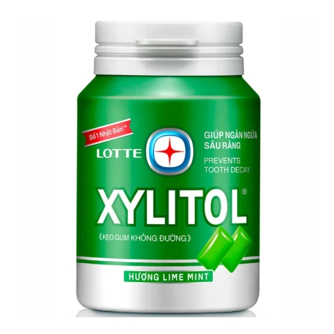 Kẹo gum  Xilytol  hương Lime mint  58gr