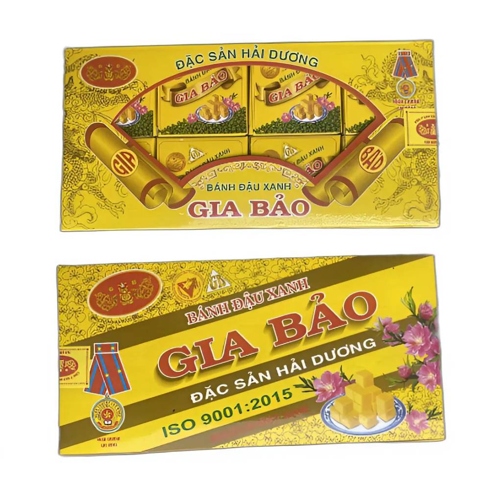 Bánh đậu xanh Gia Bảo 20 tiểu 300gr