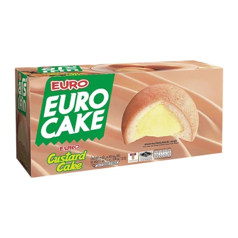 Bánh trứng Thái Lan  Euro Custard  204gr