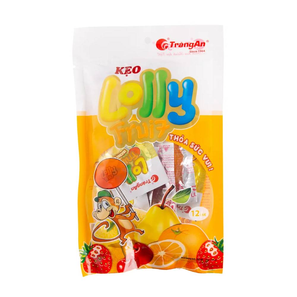 Kẹo  Lolly Fruit   72gr