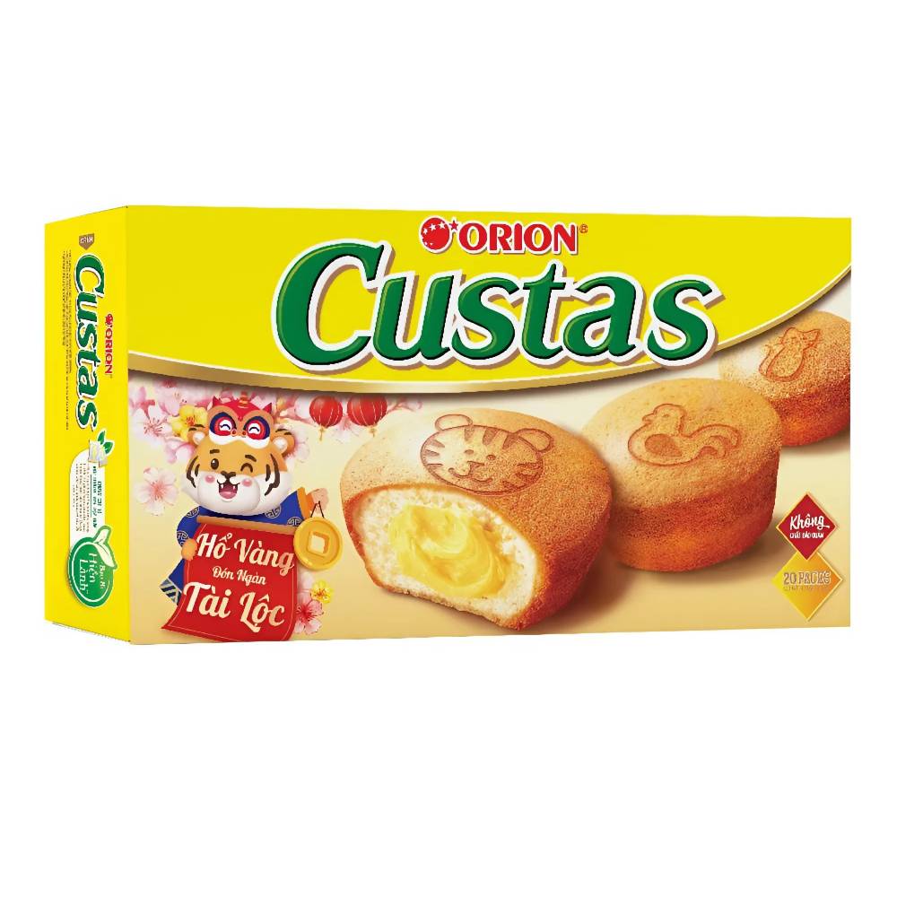 Bánh Custas kem trứng 20cái 470gr