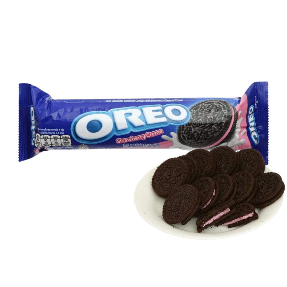 Bánh quy Oreo vị dâu 105gr/24