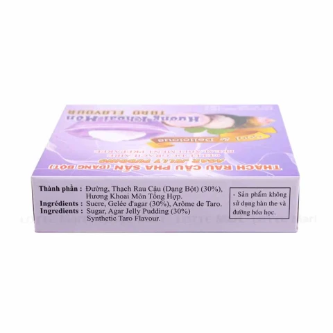 Thạch rau câu  3K vị khoai môn 140gr