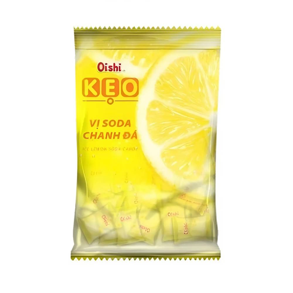 Kẹo  Oishi  vị chanh đá 85gr